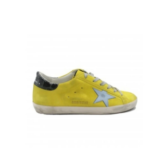 Golden Goose | Shoes | Golden Goose Superstar Yellow Sneaker Sz 4 Euc
